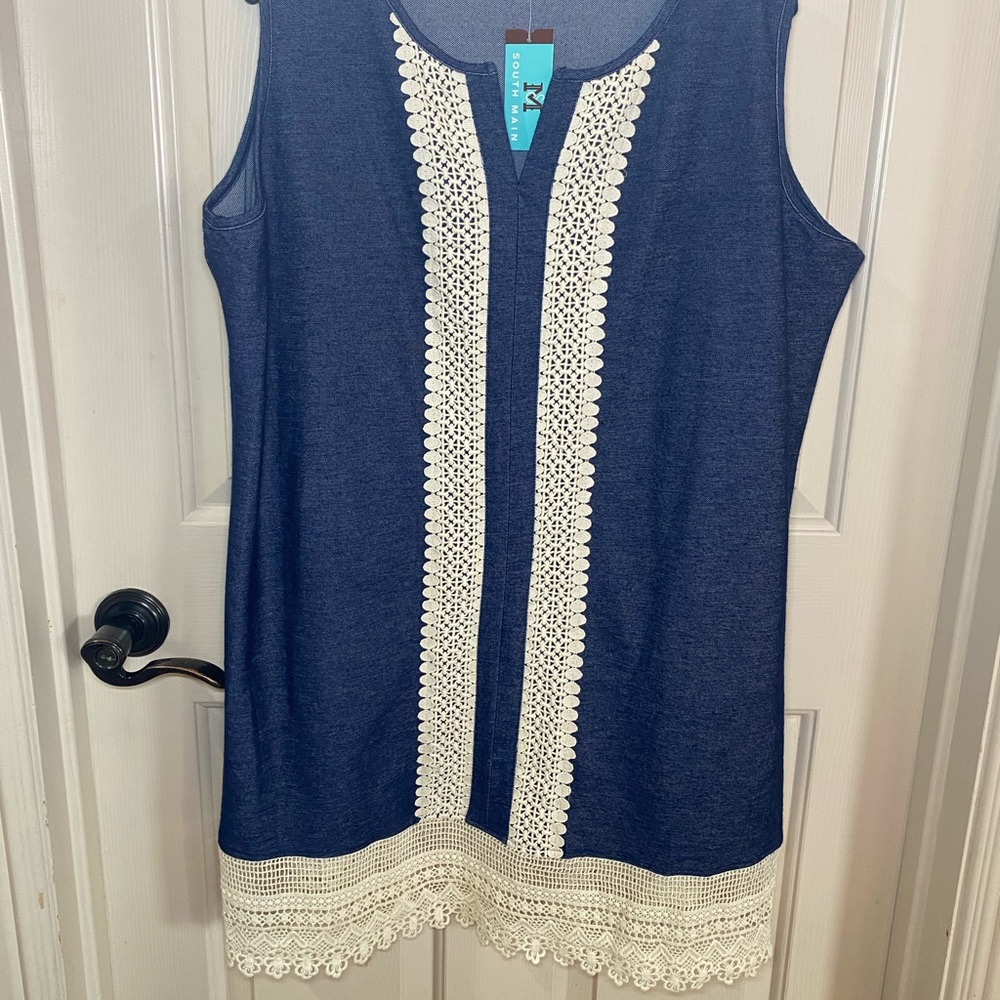 Plus sized Boho chic dress